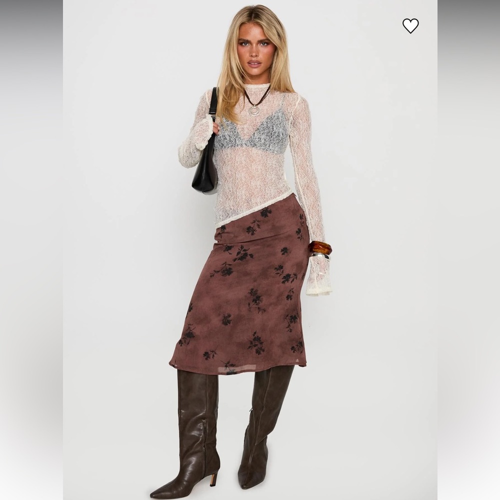 Princess Polly Moses Midi Skirt Multi
